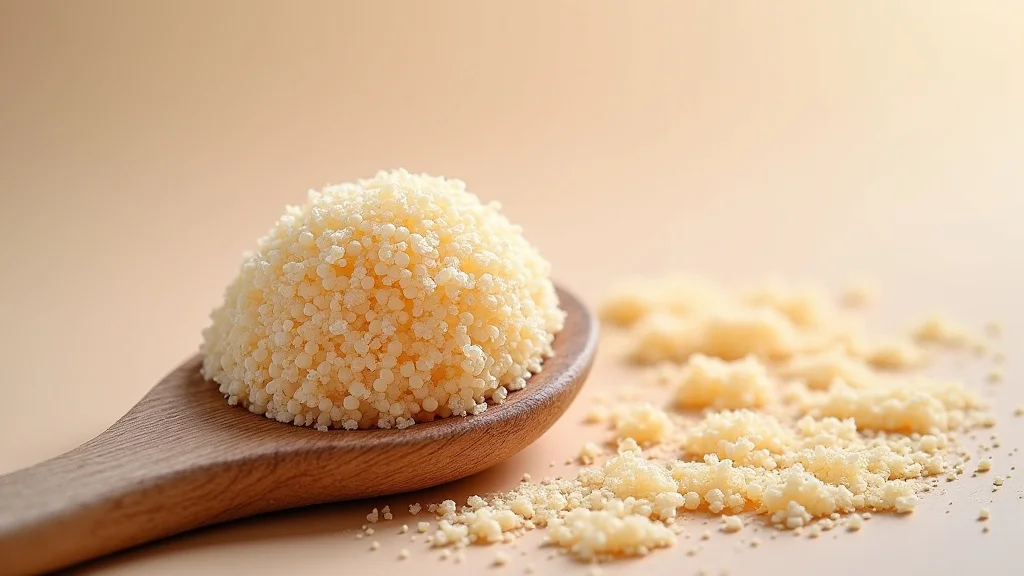 The image shows a body scrubber designed for effective dead skin exfoliation as part of a guide.
